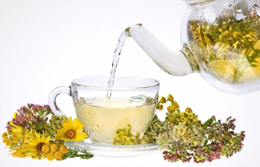 trà thảo mộc tăng cường sinh lực