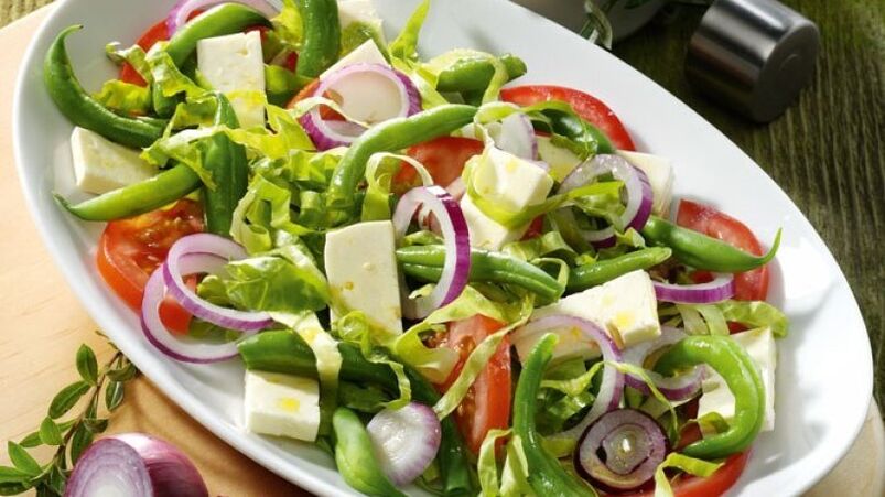 salad rau để tăng hiệu lực