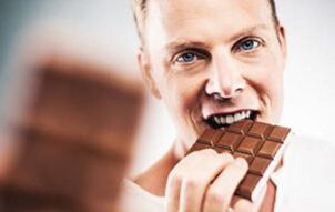 Ăn sô cô la - ngăn ngừa rối loạn cương dương